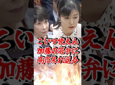 【使えなさすぎて草】加藤鮎子が意味不明答弁→高市もドン引き「これで大臣…？」 #世襲大臣