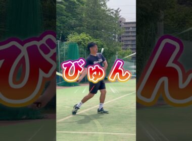 【テニス】しなるフォアハンドストロークの打ち方