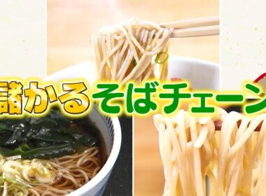 『がっちりマンデー!!』儲かるそばチェーン! 天気分析して12秒で提供!? ゆで太郎モツ戦略 12/21(日)【TBS】