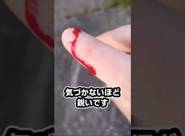 世界一鋭い刃物