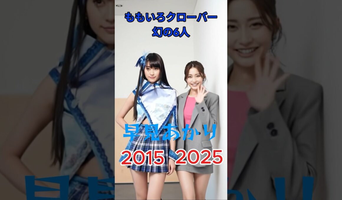 過去との再会 |#ももクロ#百田夏菜子#玉井詩織#佐々木彩夏#高城れに#有安杏果#早見あかり#懐かしい#ai#aiart#aivideo#aigenerated#アイドル