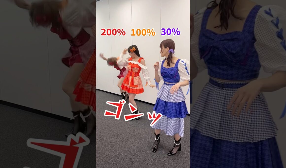 「愛 for you！」 #パーセントチャレンジ 200%❤️#若井友希 100%🧡#久保田未夢 30%💜#茜屋日海夏 で #踊ってみた #i_Risアニメ #i_Ris