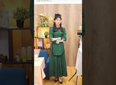 2025年、ゆいちゃんのハロウィンコスプレはダークな感じの「メイド」 🐨駒木結衣_晴れのちショッピング