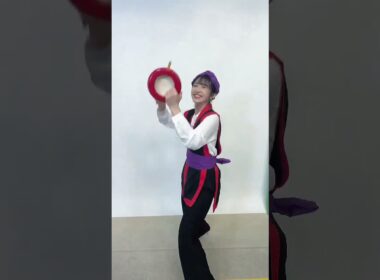 【山岸愛梨】太鼓も練習したから見てー👀🤍
