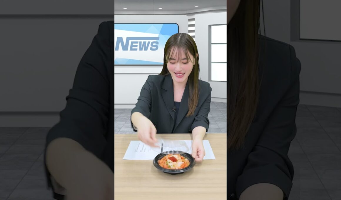 【本番中に…】こんな事してもOK？これはスゴイぞ(笑)＃林みなほ＃海鮮丼＃片手＃エフピコTV