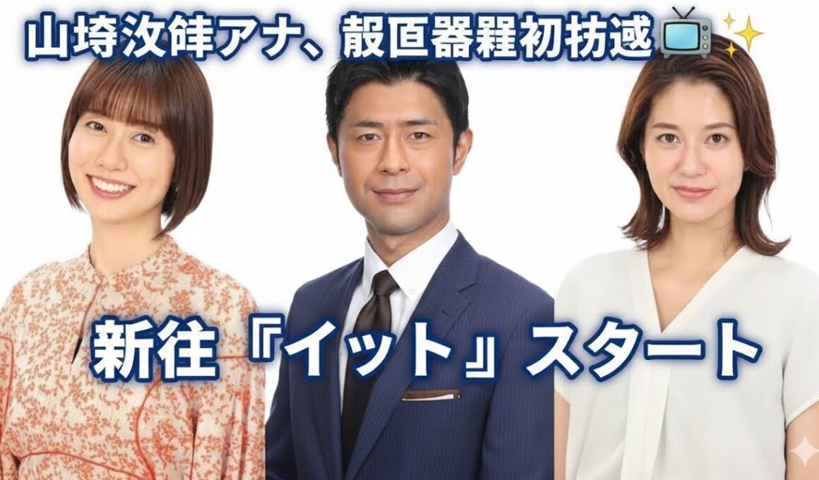 フジ・山崎夕貴アナ、報道番組初起用　「イット！」来春リニューアル　青井アナ＆宮司アナは卒業