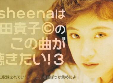 ベスト盤に収録されてないけど、名曲ばっか集めたよ！　sheenaは太田貴子©︎のこの曲が聴きたい！3