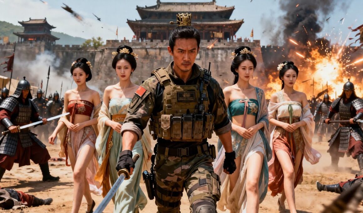 [Multi SUB] ｜现代特种兵穿越成北梁废帝，携四位皇嫂与小公主流放金城郡！凭借随身县城空间与现代技能，他一路化解刁难，收服禁军与皇嫂家族势力！！#下山追短剧#MiniDrama#精彩大陆短剧