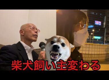 【柴犬飼い主55歳】飼い主が変装して徘徊するようになり管理人さんから事情聴取を受けるようになりました。