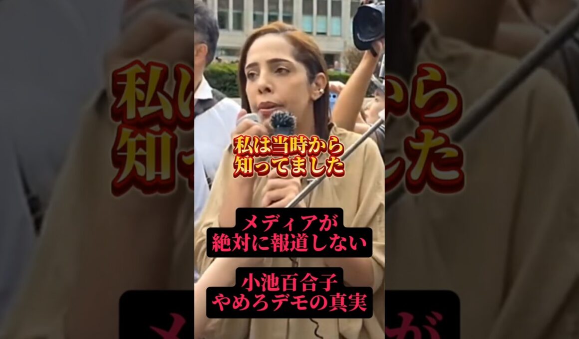 メディアが絶対に報道しない小池百合子やめろデモの真実…　#都民ファーストの会 #河合ゆうすけ #フィフィ#エジプト