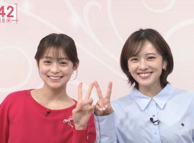 【画像】今日の河出奈都美さんと田﨑さくらさん　12.18