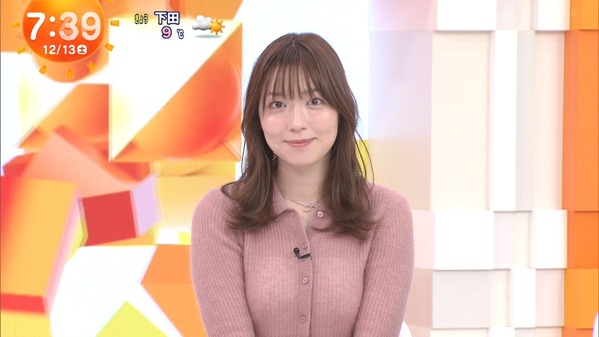 【画像】今日の阿部華也子さん　12.13