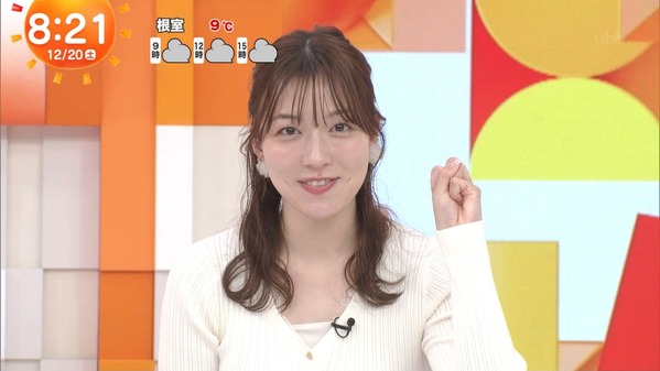 【画像】今日の阿部華也子さん　12.20