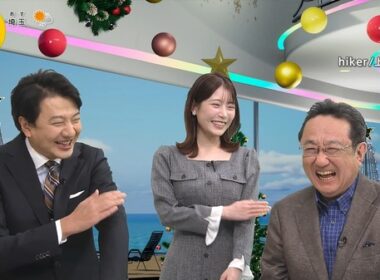 【画像】今日の竹俣紅さんと石渡花菜さん　12.18