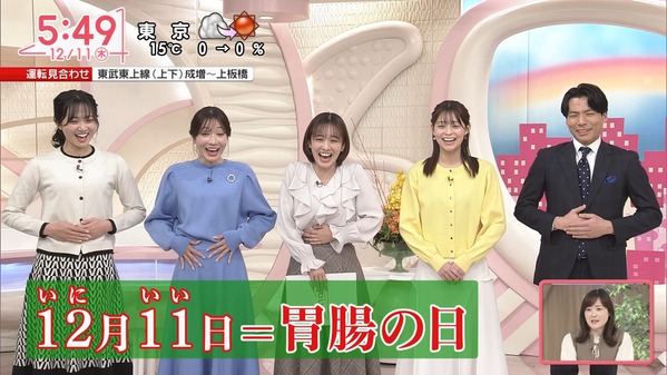 【画像】今日の河出奈都美さんと田﨑さくらさん　12.11