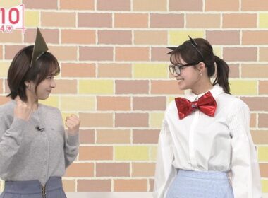 【画像】今日の河出奈都美さんと田﨑さくらさん　12.4
