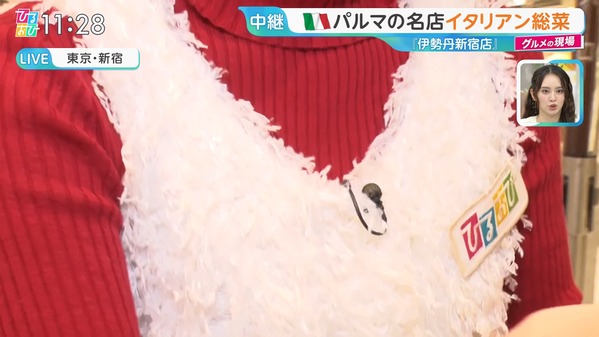 【画像】今日の御手洗菜々さん　12.19