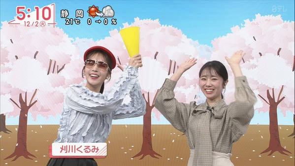 【画像】今日の林田美学さんと刈川くるみさん　12.2
