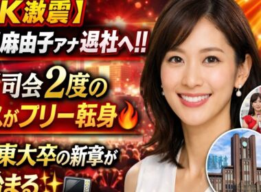 🚨【NHK激震】和久田麻由子アナ退社へ‼️紅白司会2度のエースがフリー転身🔥37歳・東大卒の新章が始まる✨📺