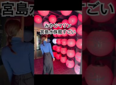 今日も宮島北大路魯山人美術館の近所をお散歩#宮島北大路魯山人美術館 #水族館 #宮島 #河村綾奈 #shorts