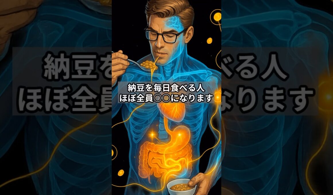 納豆を毎日食べる人、ほぼ全員〇〇になります#納豆 #健康