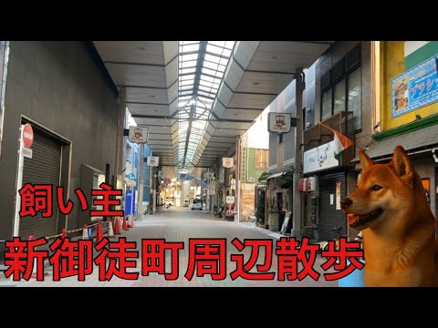 【柴犬飼い主55歳】台東区新御徒町あたり散歩してみた！