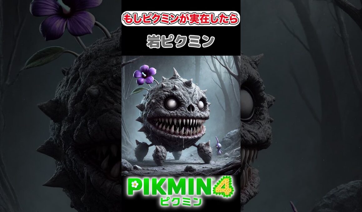 もしピクミンが実際に存在したら#ピクミン4 #shorts #ai
