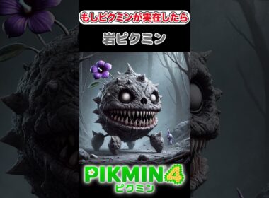 もしピクミンが実際に存在したら#ピクミン4 #shorts #ai