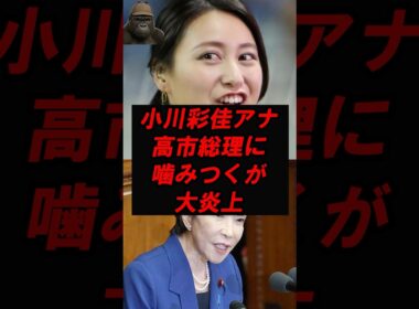 小川彩佳アナ　高市総理に噛みつくが大炎上
