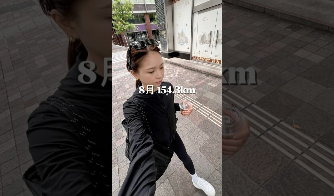 フルマラソンまでの月間走行距離。#フルマラソン#名古屋ウィメンズマラソン #ランナー#ランニング