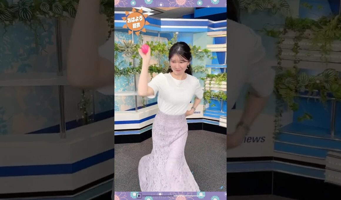 【駒木結衣】 おはよう！結衣ちゃんの朝のご挨拶。2025年8月 まとめ｜shorts