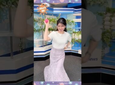【駒木結衣】 おはよう！結衣ちゃんの朝のご挨拶。2025年8月 まとめ｜shorts