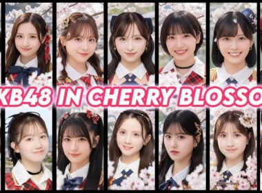 AKB48 Members in Cherry Blossom Season - Generated by AI | Idol 48 #akb48 #jkt48 #idol #anime