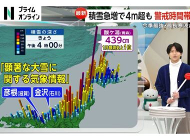 大雪いつまで？土曜朝には四国・九州も雪に注意　矢澤剛気象予報士が「今期最強・最長寒波」を解説