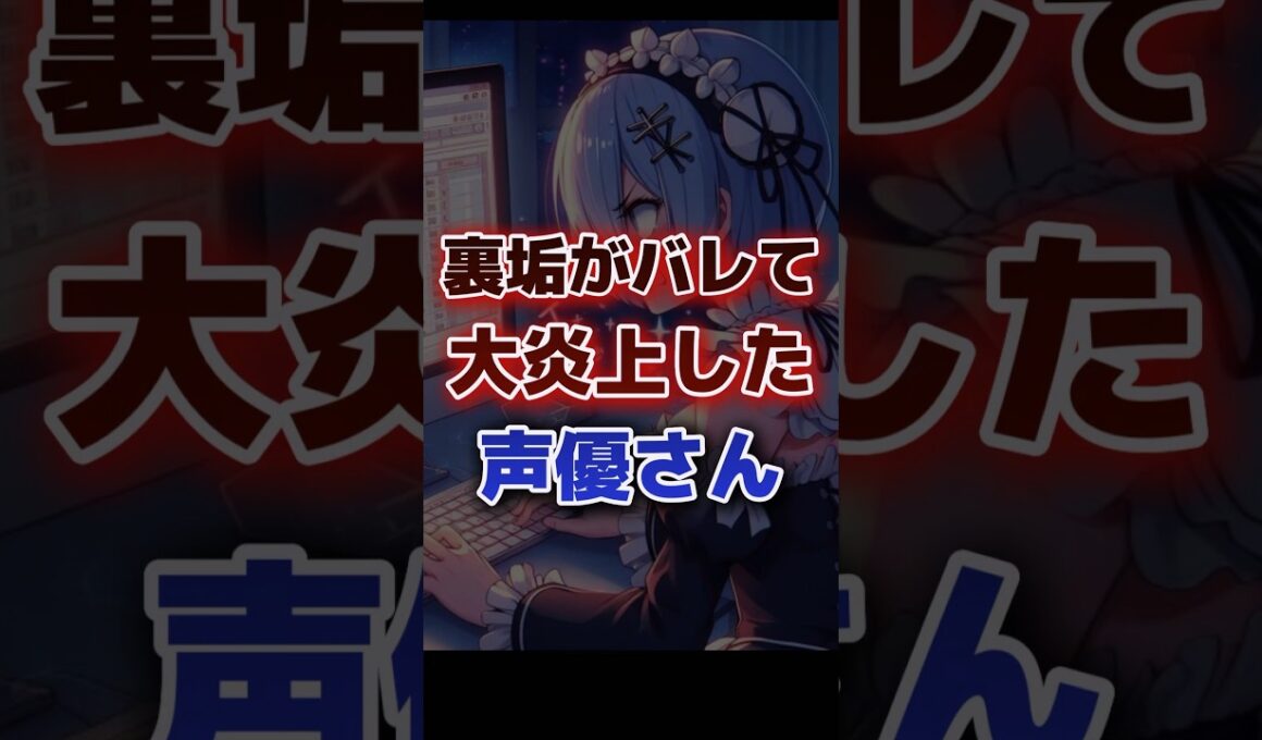 裏垢がバレて大炎上した声優さん パート❶