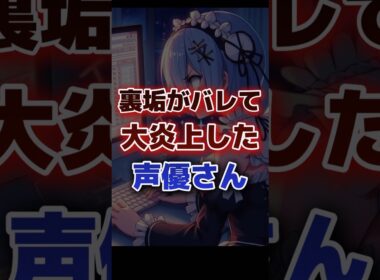 裏垢がバレて大炎上した声優さん パート❶