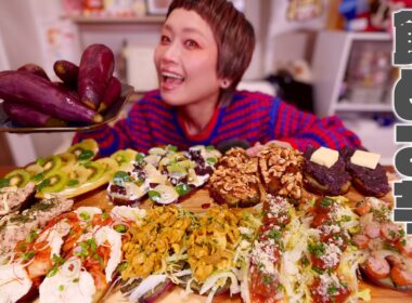【大食いライブ】のめる焼き芋をたくさんのむライブ。今年も大好きなお芋農家さんの芋を焼き芋にして山ほど食べる。【ヤマブキファーム】【ノーカット】【MUKBANG】