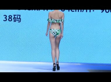 4K青春的身体美到爆！中国大学生服装模特大赛总决赛 #泳装 下 #模特