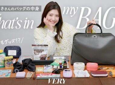 【バッグの中身】佐藤ありささんの私物バッグ