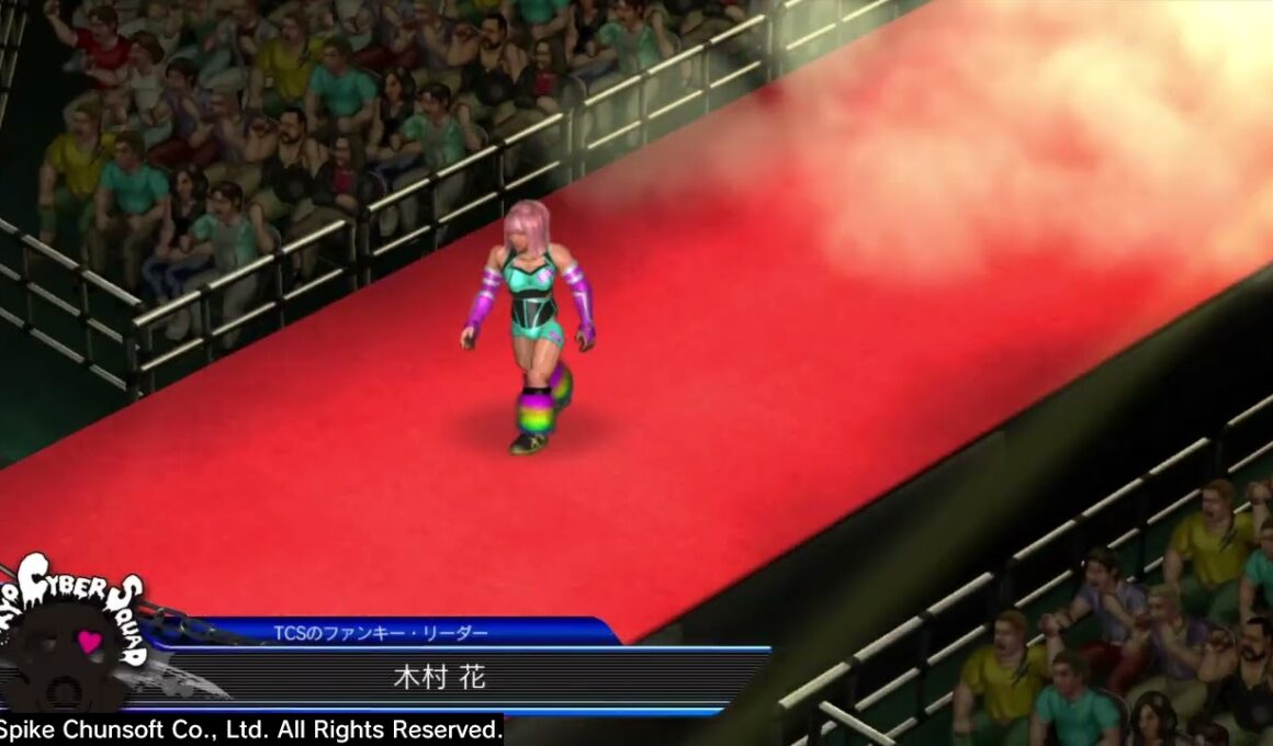 FIRE PRO WRESTLING WORLD　木村 花選手　入場シーン