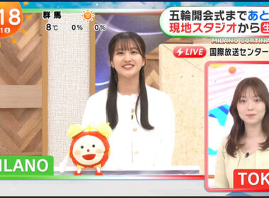 【画像】今日の阿部華也子さんと原田葵さん　1.31
