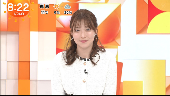 【画像】今日の阿部華也子さん　1.24