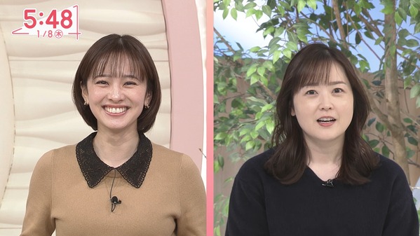 【画像】今日の河出奈都美さんと田﨑さくらさん　1.8