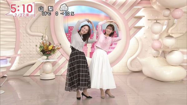 【画像】今日の杉原凜さんと田﨑さくらさん　2.27