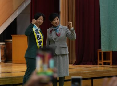 【自民党】 福田かおる 応援 小池百合子東京都知事 個人演説会 田無小学校体育館 令和8年2月1日#衆院選#衆院選2026#東京18区