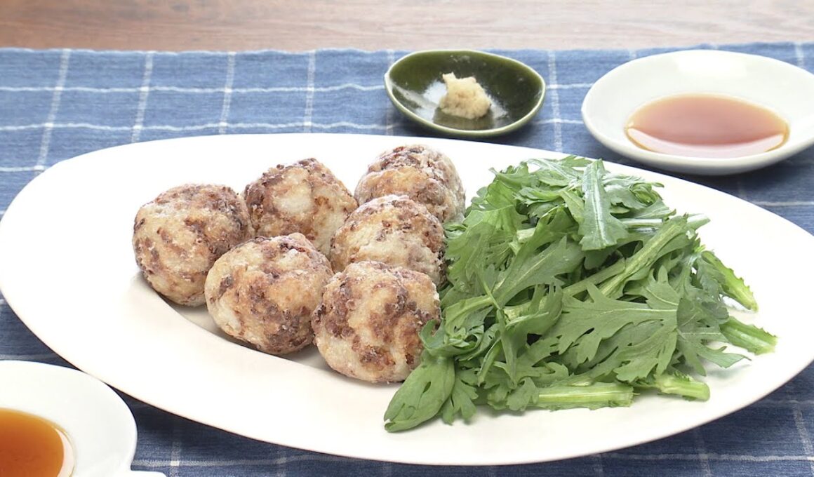 【3分クッキング公式】里芋の和風コロッケ