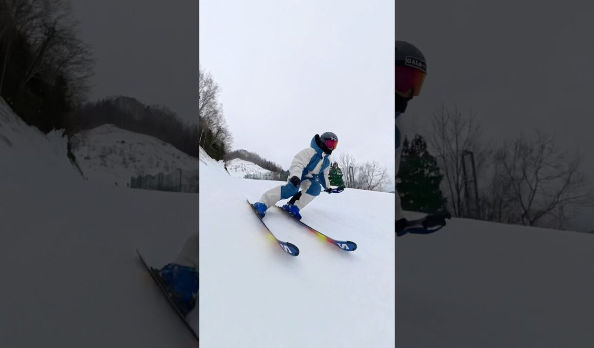 ナイスカービング！脚の動きをしっかり出そう！#shorts #carving