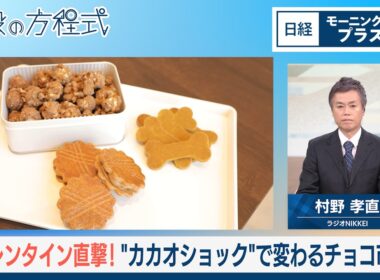 バレンタイン直撃！　“カカオショック”で変わるチョコ市場【日経モープラFT】