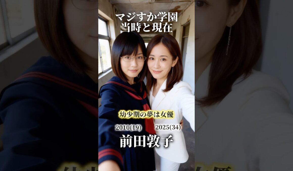 【AKB48】【マジすか学園】若い頃の夢と現在