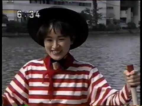 水の上を歩く豊田順子アナ